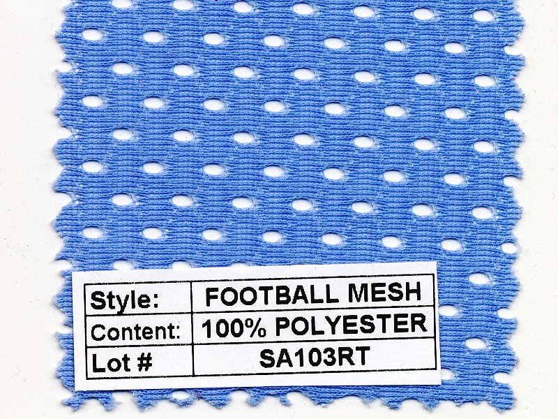 Football Mesh 100% Polyester